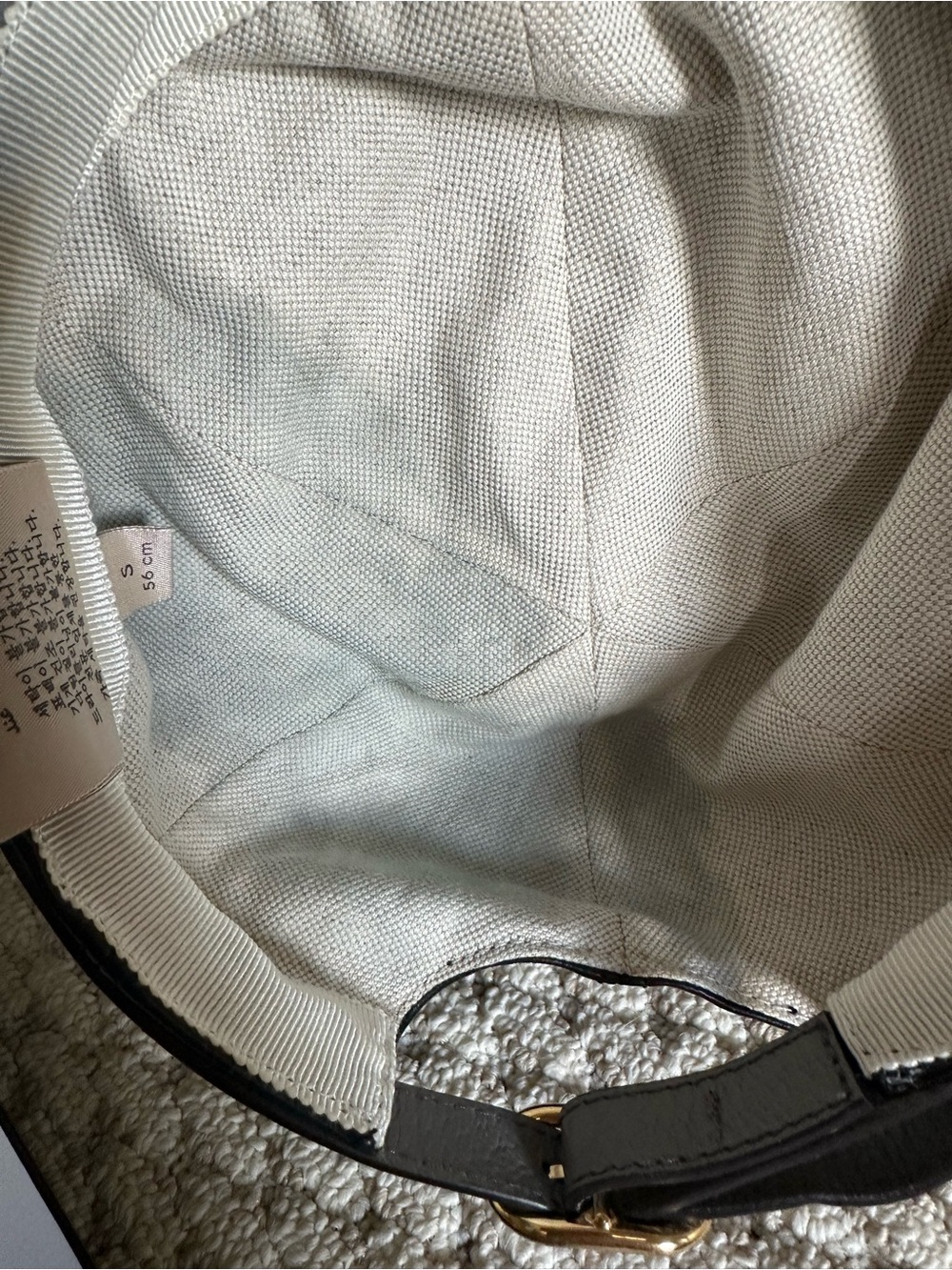 Gucci Diana leather baseball cap - Picture 3 of 8